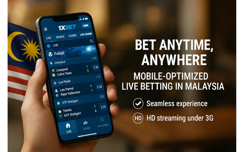 Bet Anytime, Anywhere – Mobile-Optimized Live Betting in Malaysia