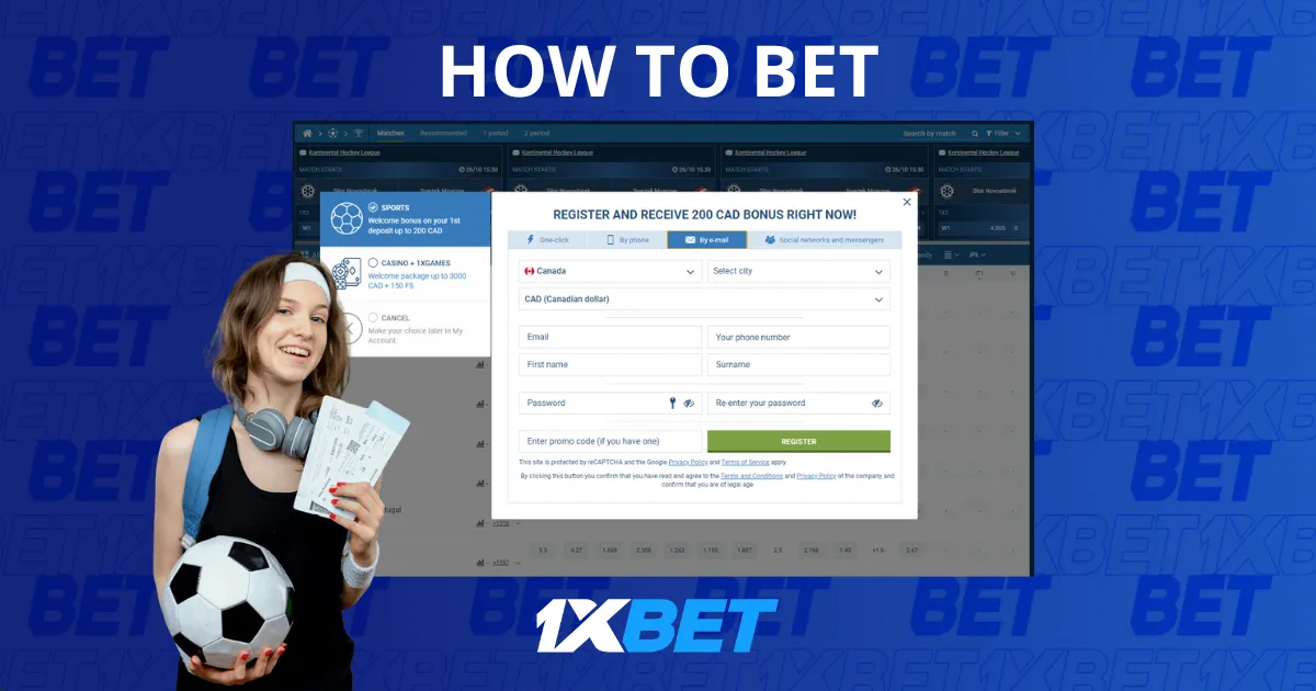 How to Bet at 1xBet